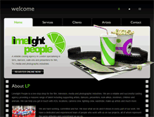 Tablet Screenshot of limelightpeople.com